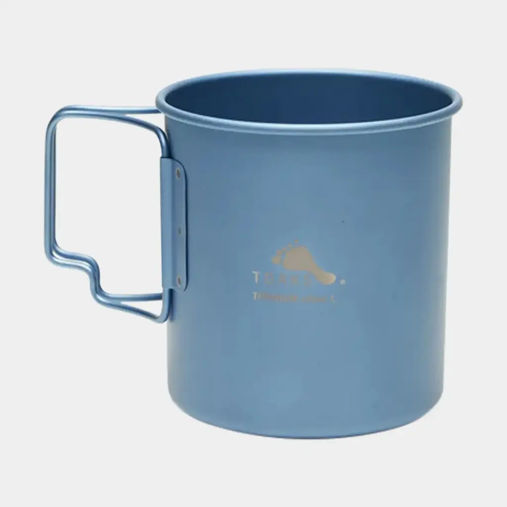 Light Titanium 450ml Cup Blue