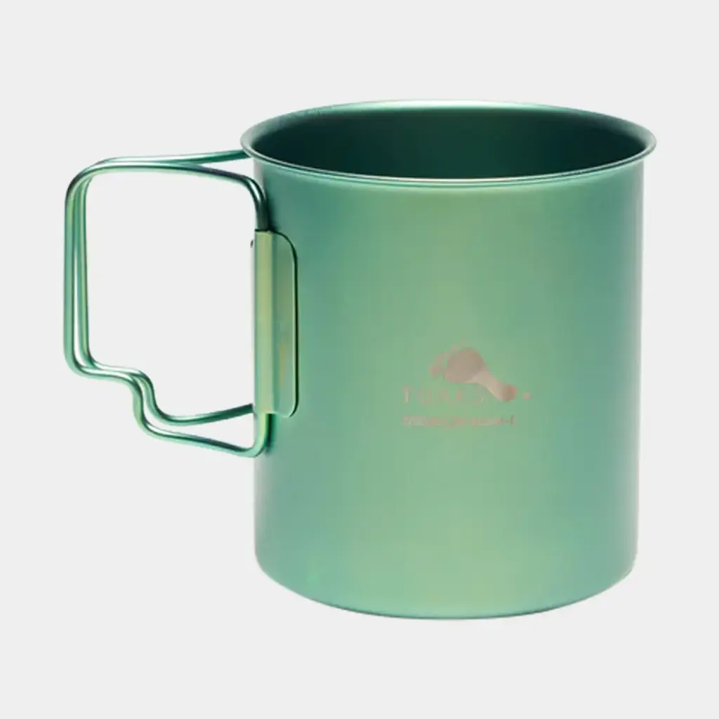 Light Titanium 450ml Cup Green