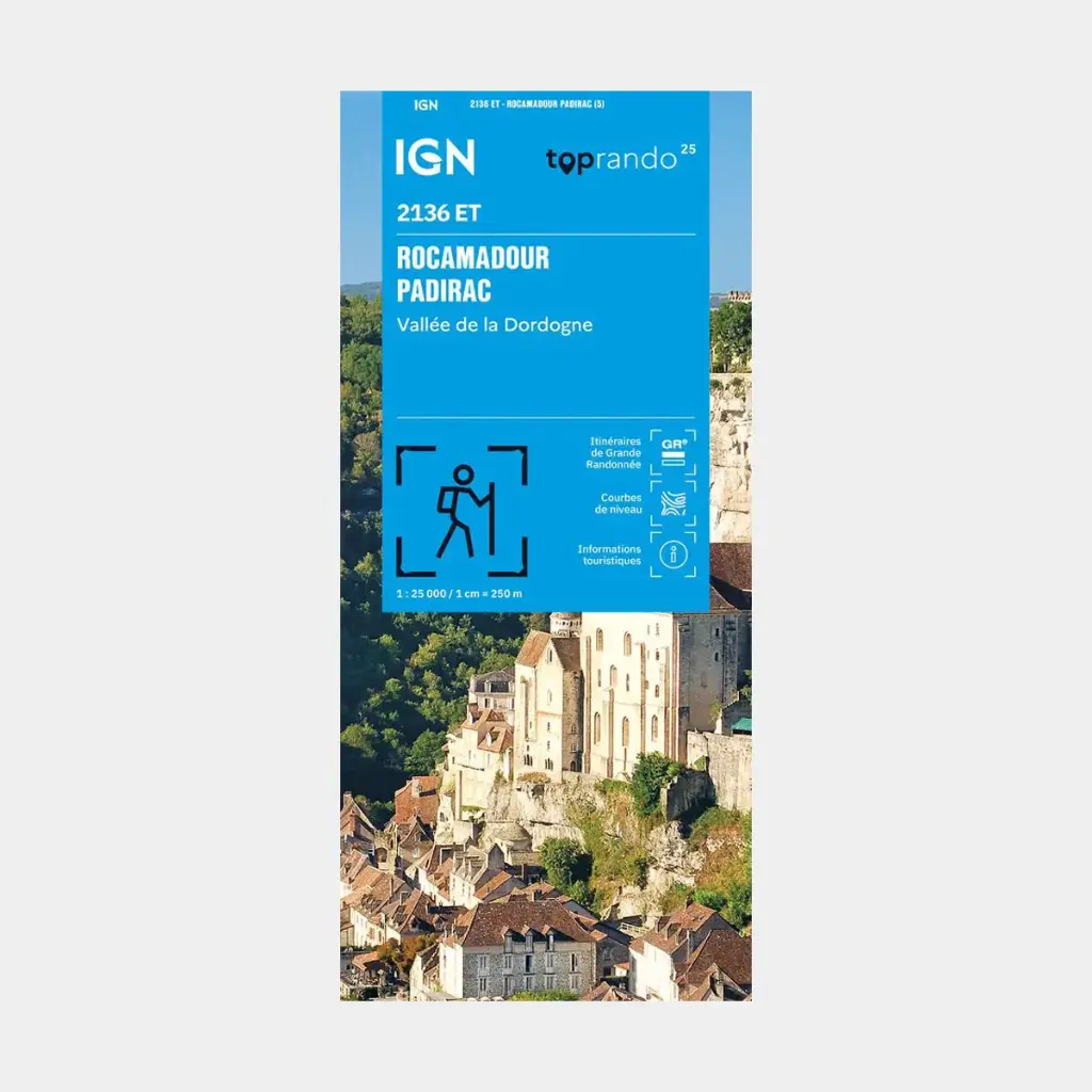 Rocamadour / Padirac / Vallée de la Dordogne 1/25 2136ET