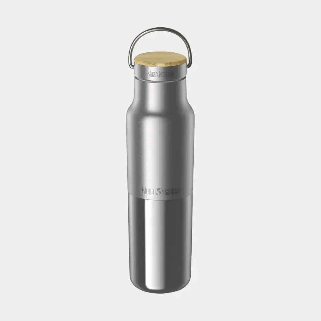 Insulated Reflect Narrow w/ Bamboo Cap 16oz (473ml) Brushed Stainless