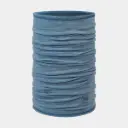 Lightweight Merino Wool Tubular Solid Lake Blue