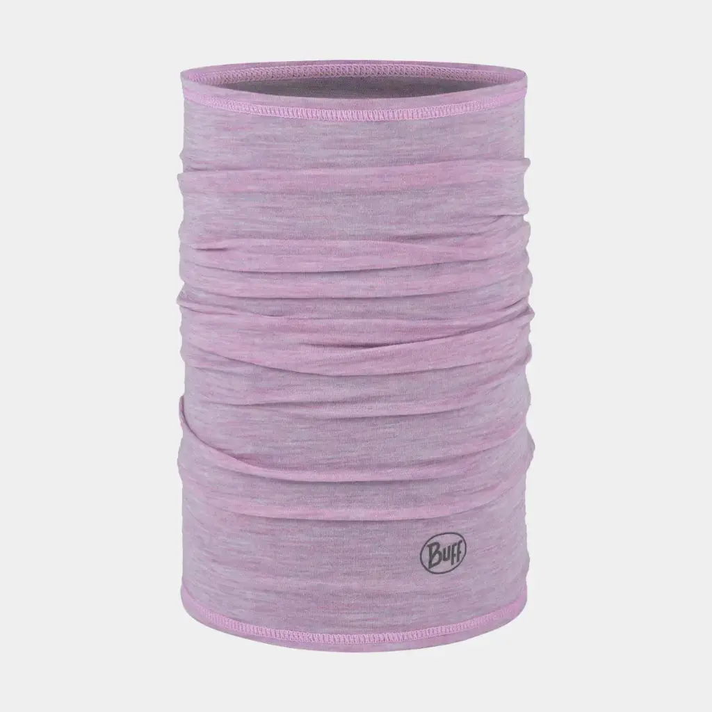 Lightweight Merino Wool Tubular Solid Pansy