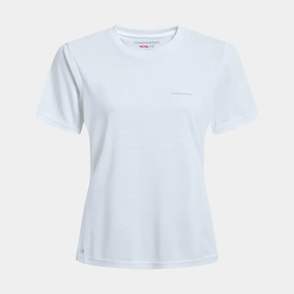 NosiLife SolarShield+ Short Sleeved T-Shirt Women White