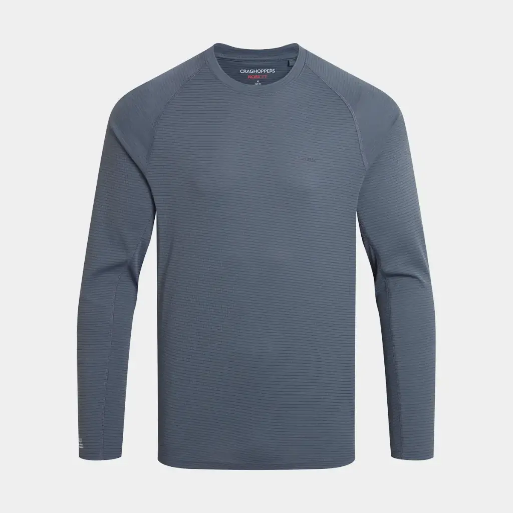NosiLife SolarShield+ Long Sleeved T-Shirt Dark Pewter