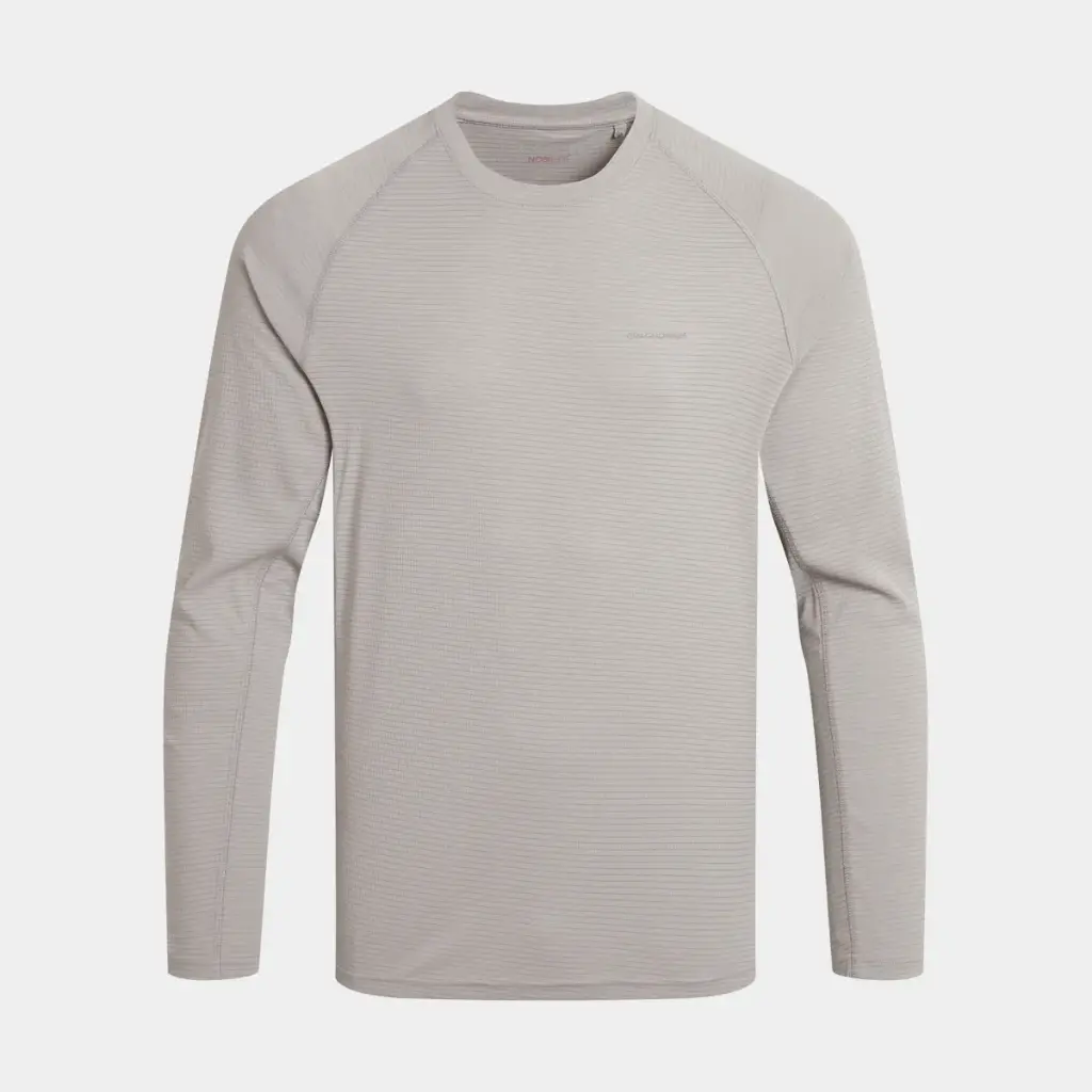 NosiLife SolarShield+ Long Sleeved T-Shirt Parchment