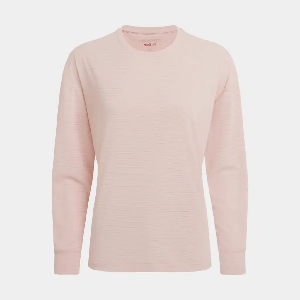 NosiLife SolarShield+ Long Sleeved T-Shirt Women Sherbert