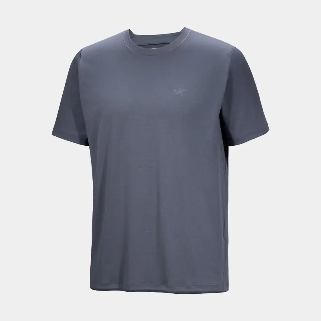 Cormac Crew Short Sleeves Dark Stratus