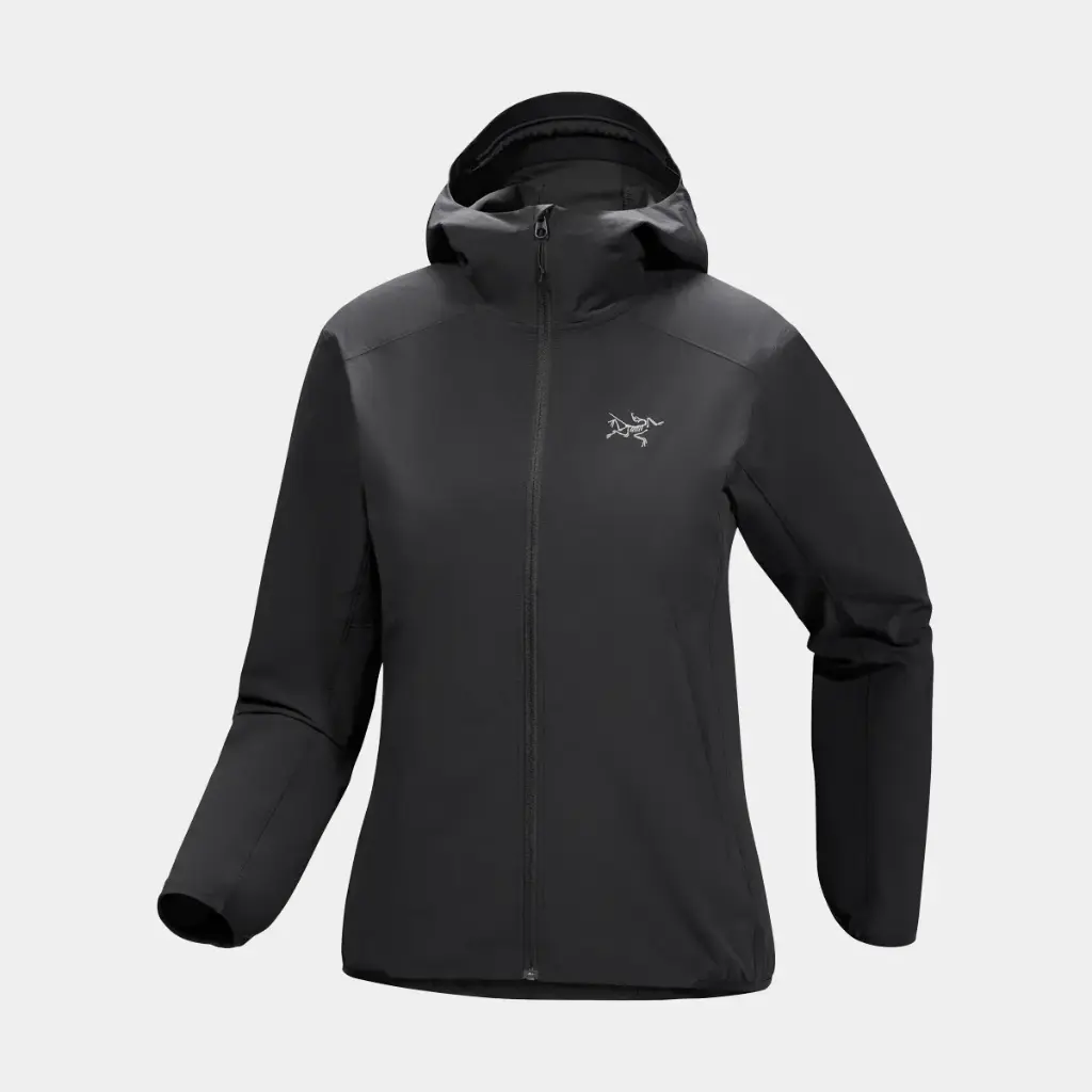 Gamma Lightweight Hoody Women Black