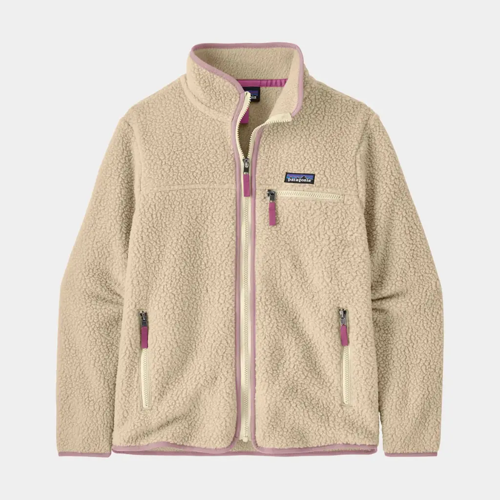 Retro Pile Jacket Women Dark Natural