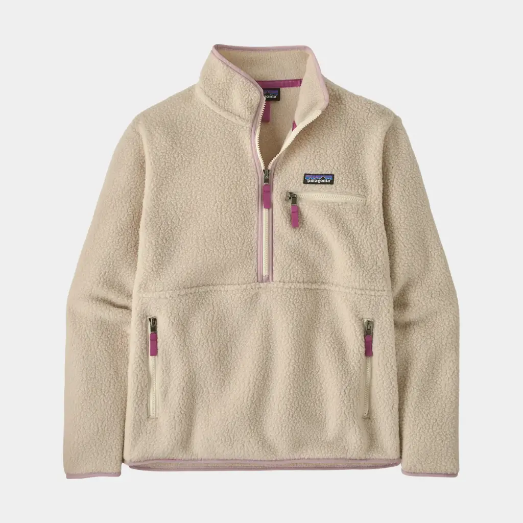 Retro Pile Fleece Marsupial Women Dark Natural