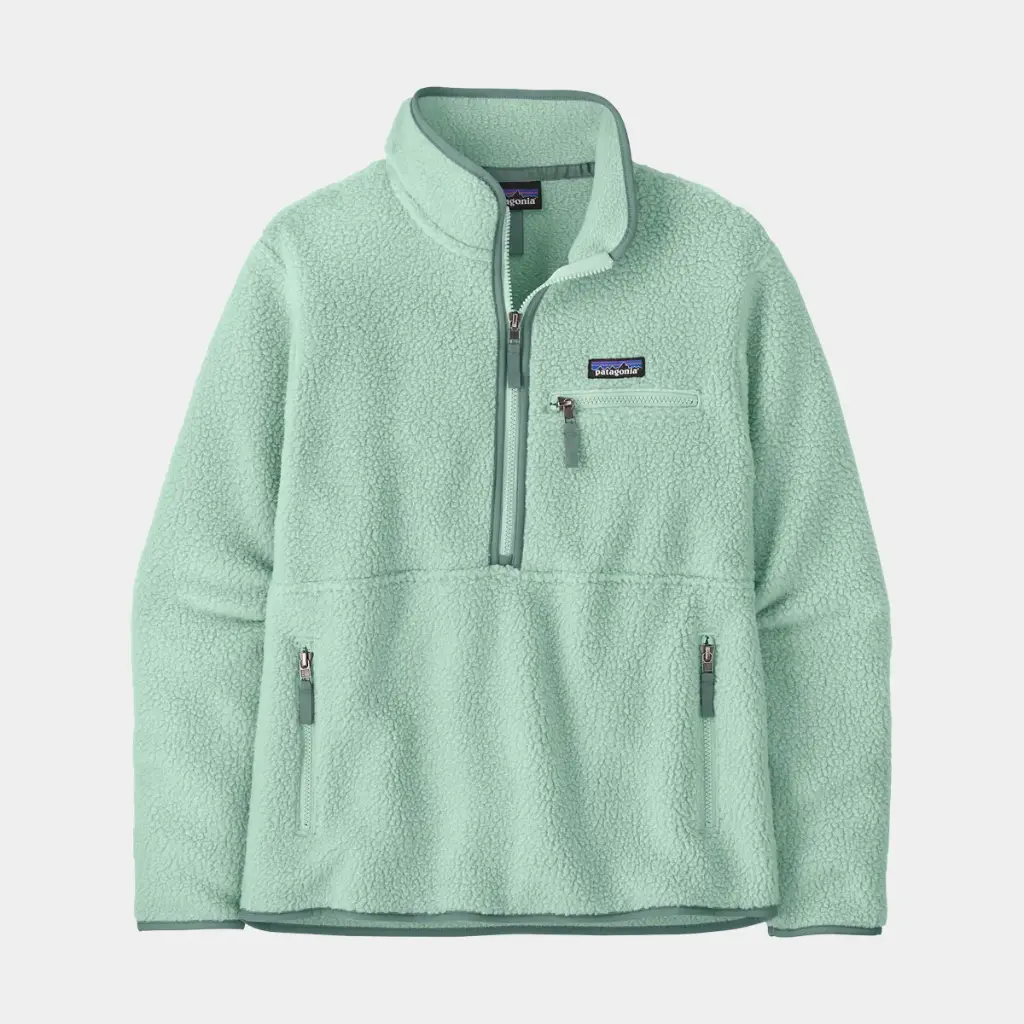 Retro Pile Fleece Marsupial Women Thin Ice