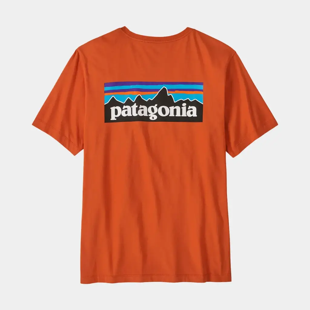 P-6 Logo T-Shirt Coal Orange