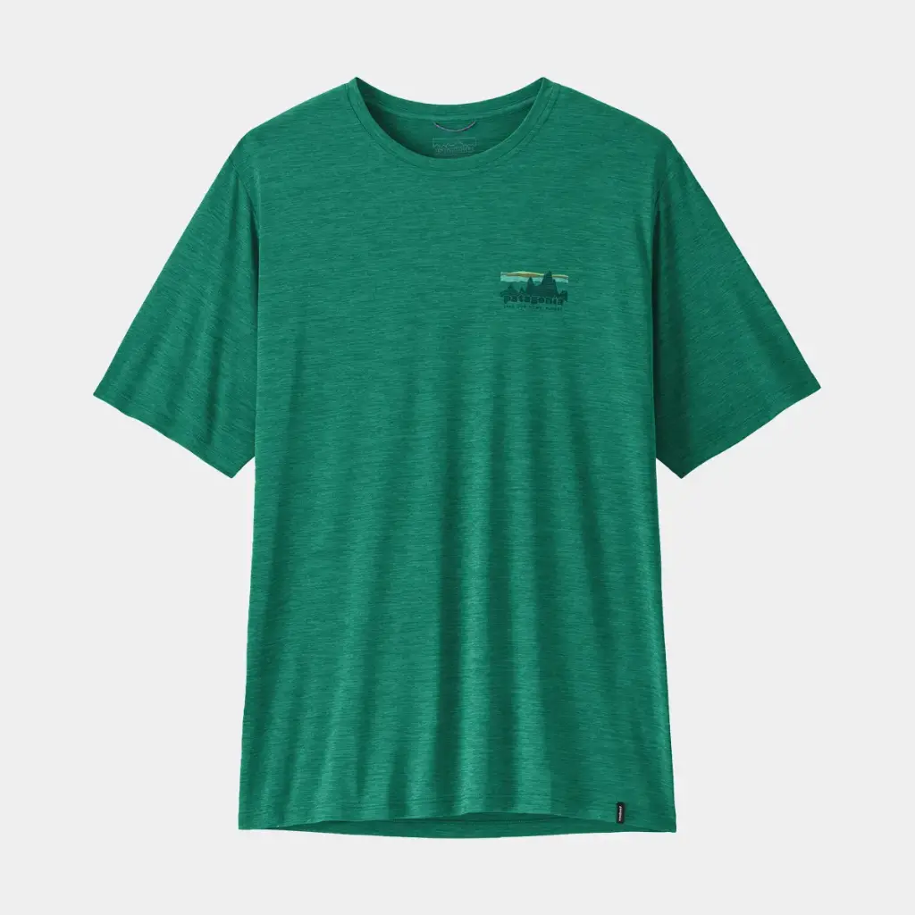 Cap Cool Daily Shirt '73 Skyline Gem Green / Light Gem Green X-Dye