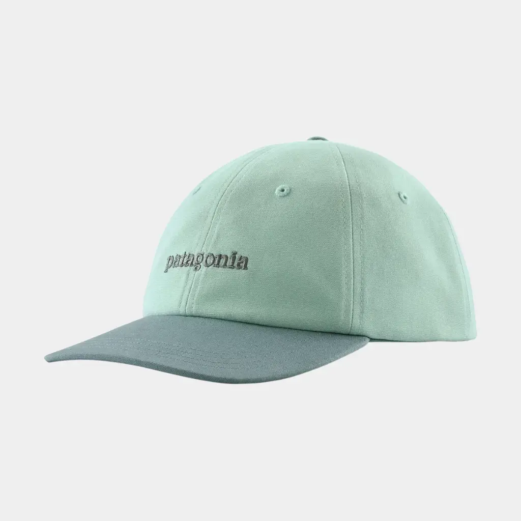 Fitz Roy Icon Trad Cap Text Logo: Thin Ice