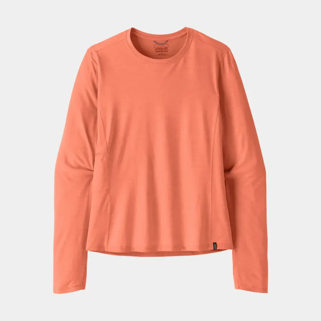 Long SLeeves Cap Cool Sun Shirt Women Mellow Melon / Peach Sherbet X-Dye