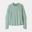 Long SLeeves Cap Cool Sun Shirt Women Thermal Blue - Thin Ice X-Dye