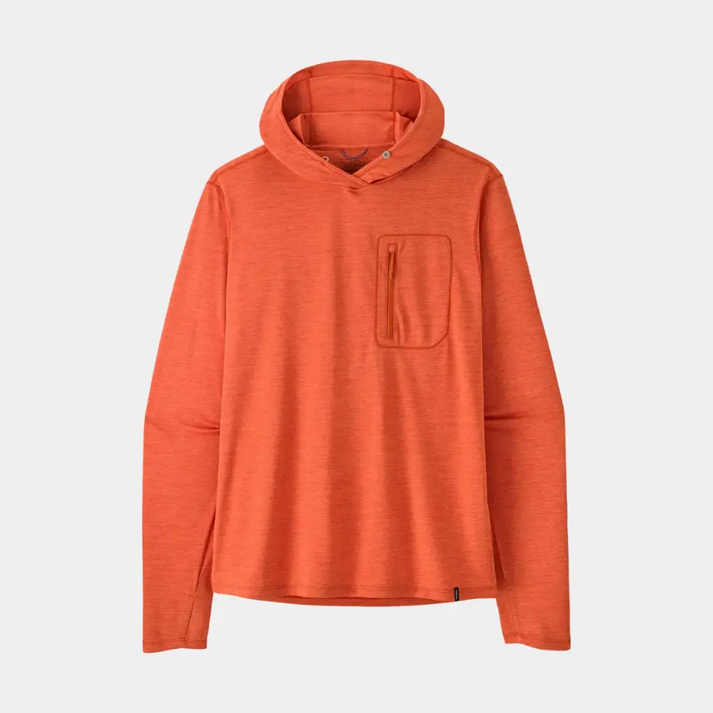 Cap Cool Sun Hoody Coal Orange / Light Coal Orange X-Dye