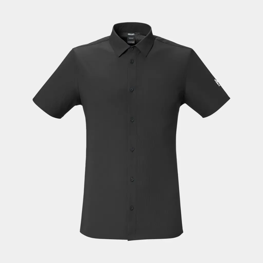 Seneca Stretch Short Sleeves Shirt Black