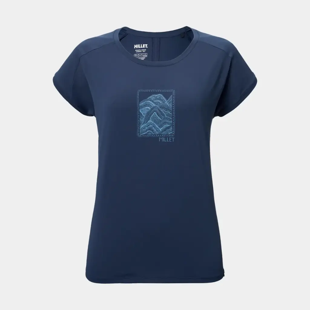 Seneca TS Short Sleeves Women Saphir