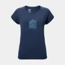 Seneca TS Short Sleeves Women Saphir