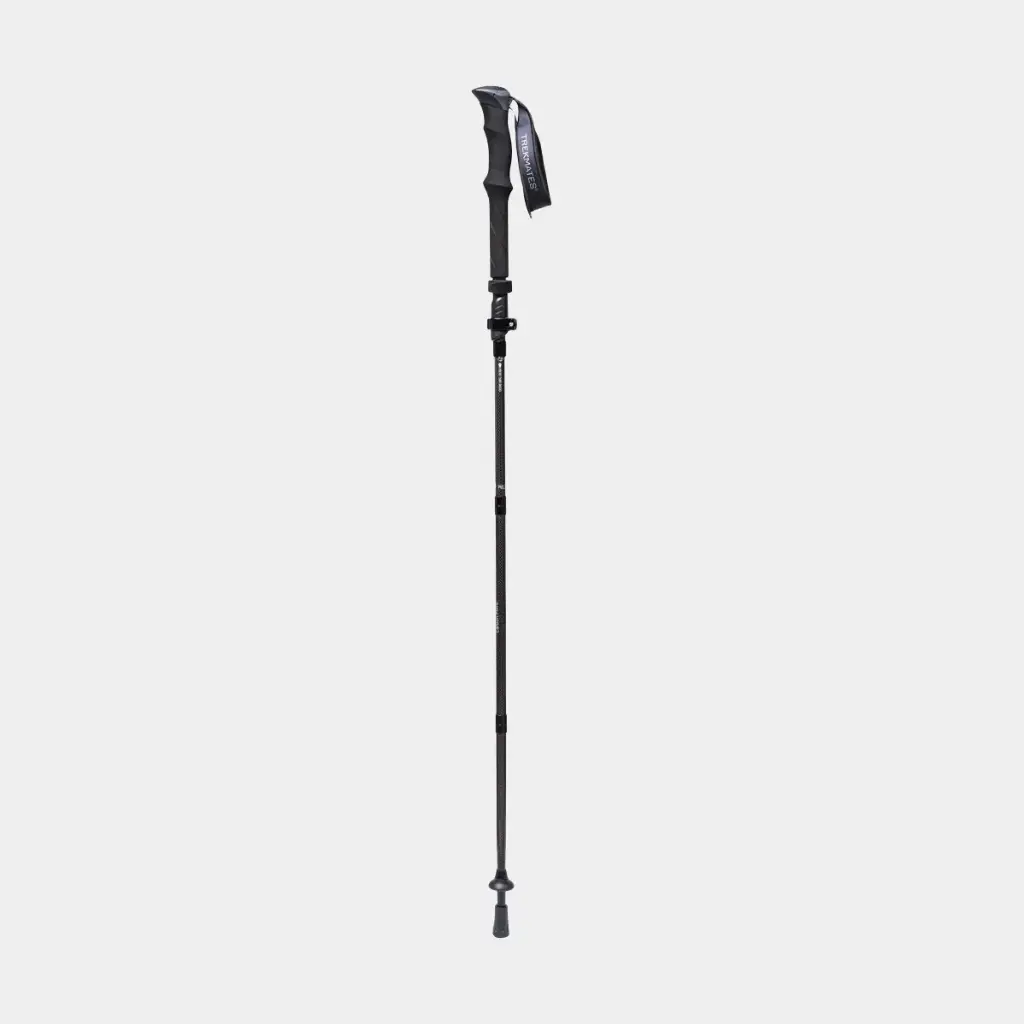 Folding Carbon Pole Pair Black
