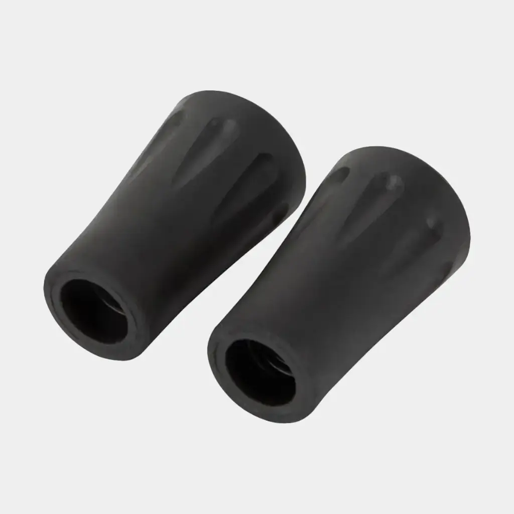 Rubber Tip Ferrules Pair Black