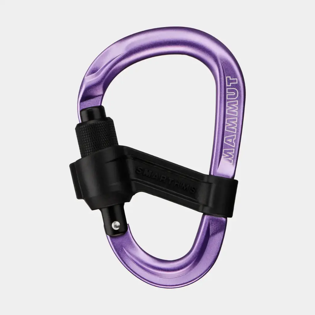 Smart HMS 2.0 Screwgate Carabiner Screw Gate Alpine Calamint