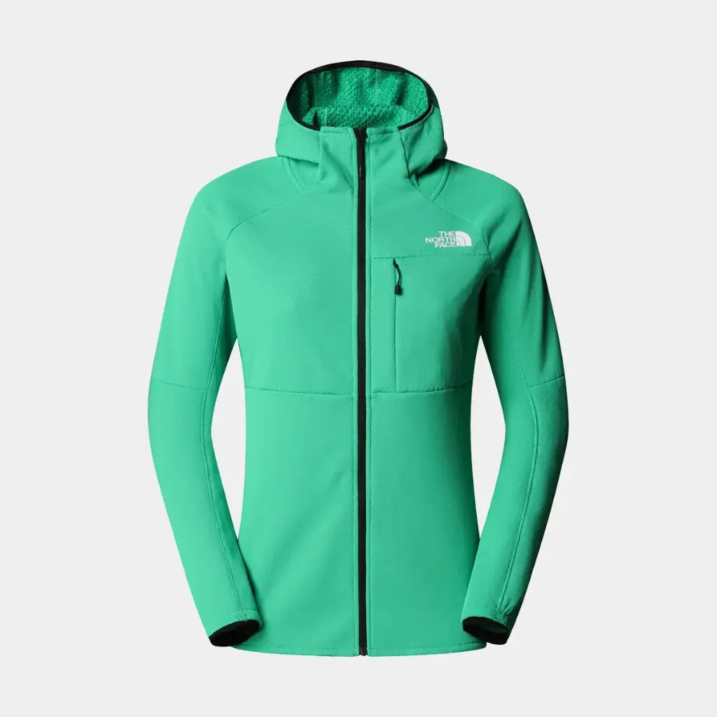 Summit FutureFleece Full Zip Hoodie Women Nebula Green