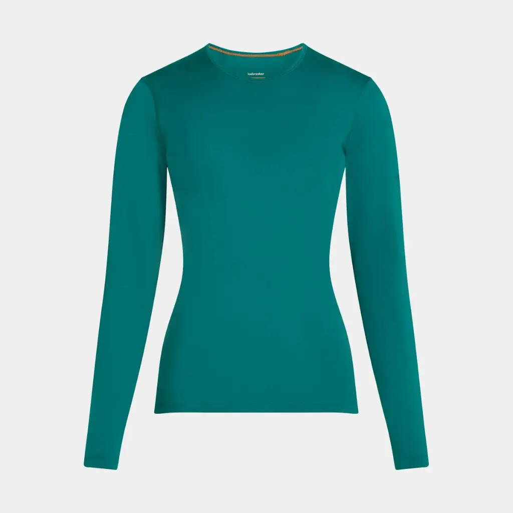 Oasis Long Sleeves Crewe 200 Women Tidal Teal