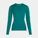Oasis Long Sleeves Crewe 200 Women Tidal Teal