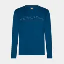 Oasis Long Sleeves Crewe 200 Icebreaker Atlantis