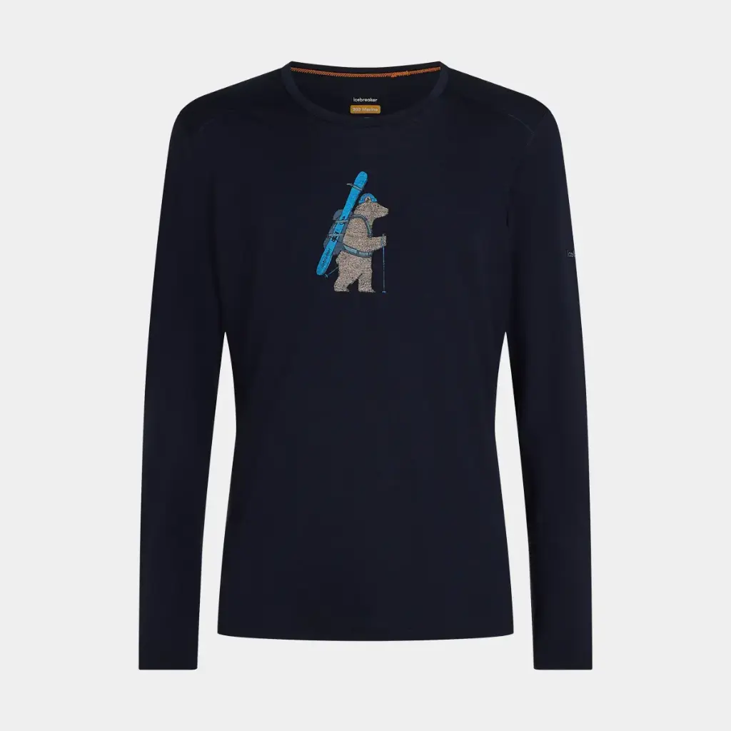 Oasis Long Sleeves Crewe 200 Bear Tour Midnight Navy