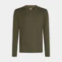 Oasis Long Sleeves Crewe 200 Dark Loden