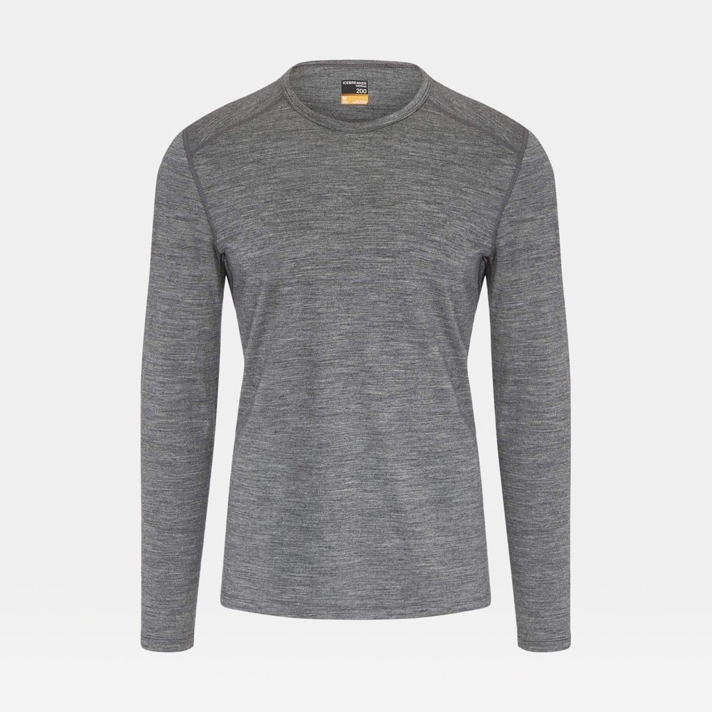 Oasis Long Sleeves Crewe 200 Gritstone Heather