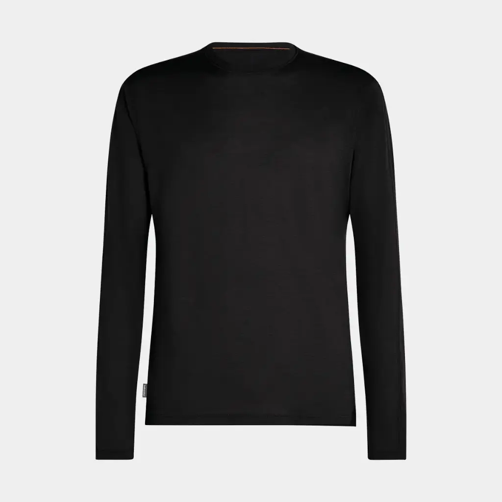 Ace Long Sleeves Tee 150 UPF Black