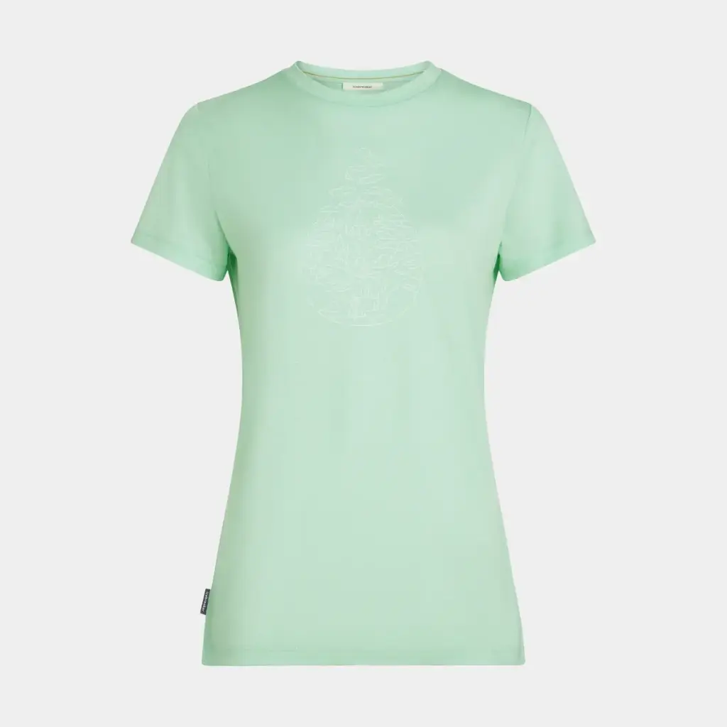 Tech Lite III Short Sleeves Tee 150 Women Hike Path Mint