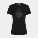 Tech Lite III Short Sleeves Tee 150 Women Hike Path Black