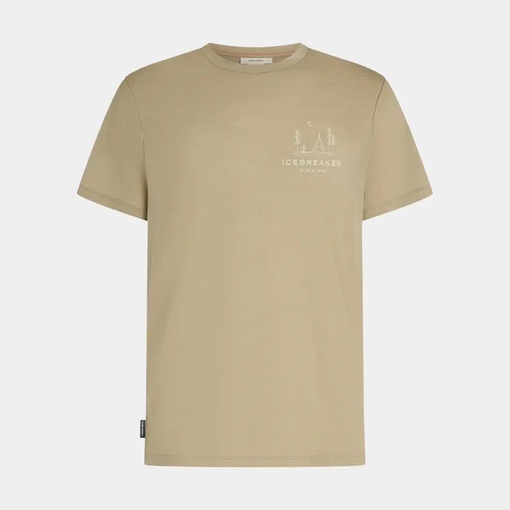 Tech Lite Short Sleeves Tee 150 Peaceful Pass Flagstone
