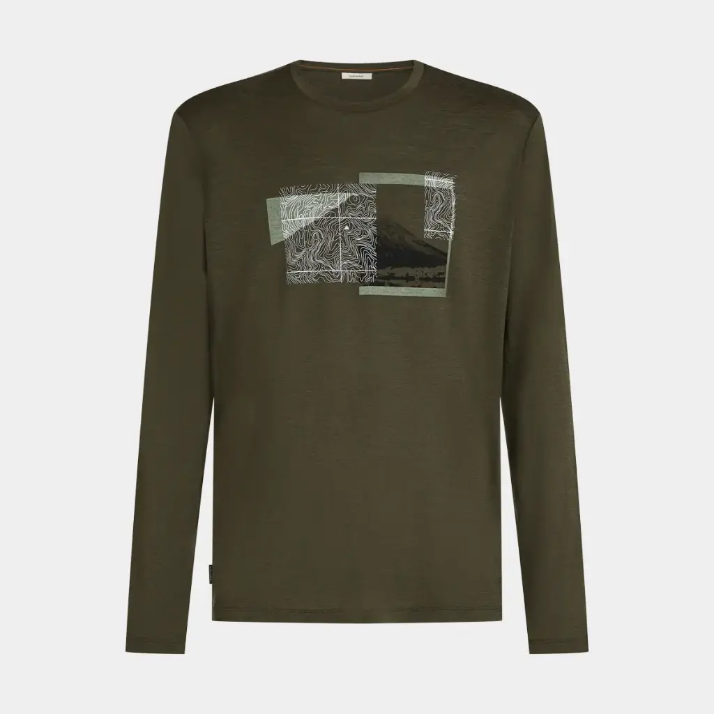 Tech Lite Long Sleeves Tee 150 Peak Bal Dark Loden