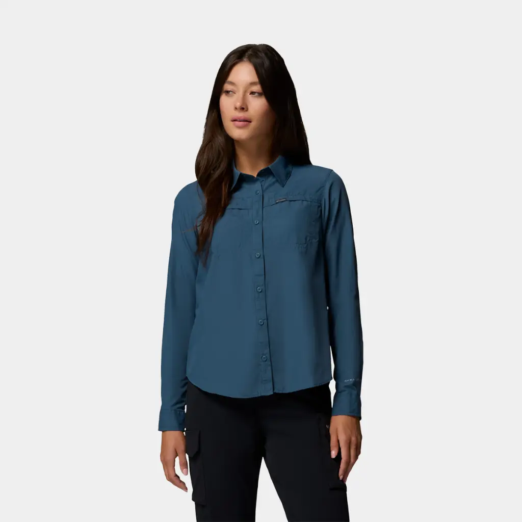Silver Ridge Long Sleeves Shirt Women Everblue