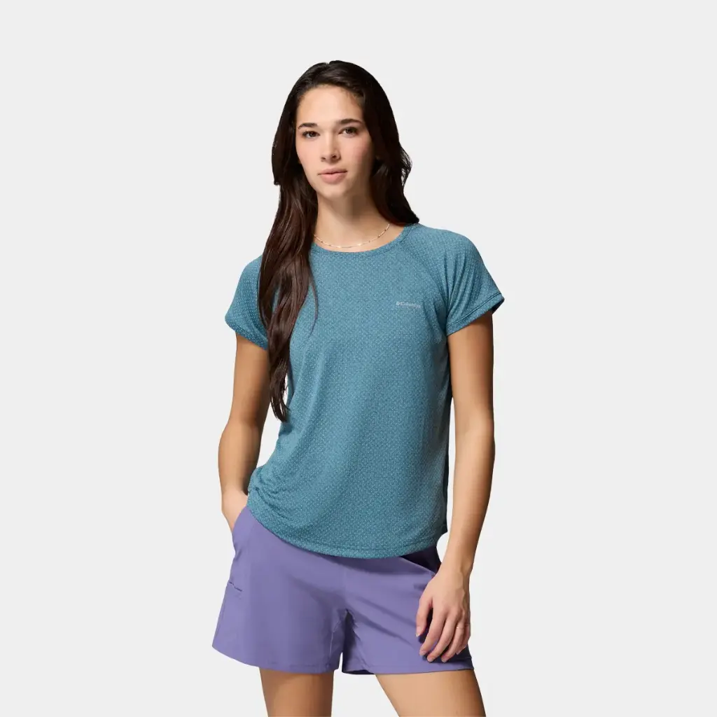 Bogata Bay Short Sleeves Tee Women Everblue