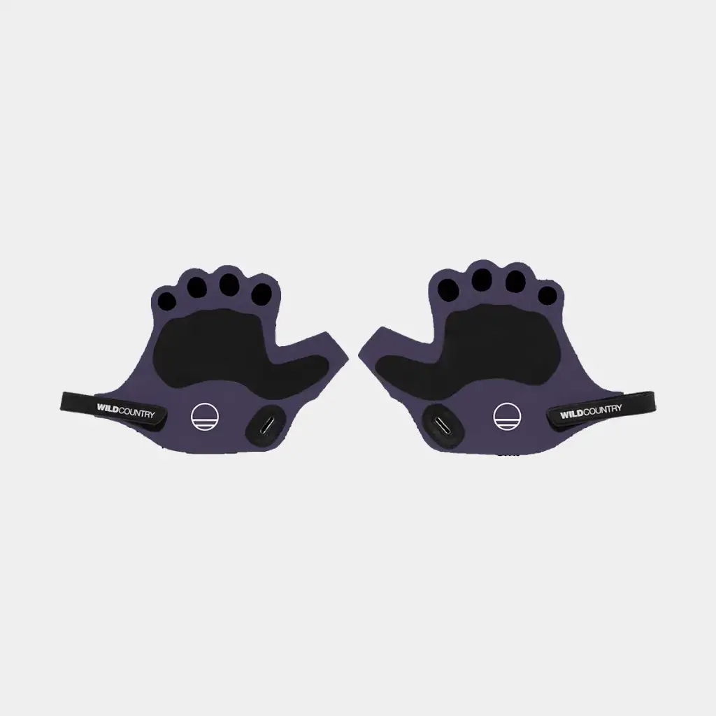 Crack Gloves Parachute Purple