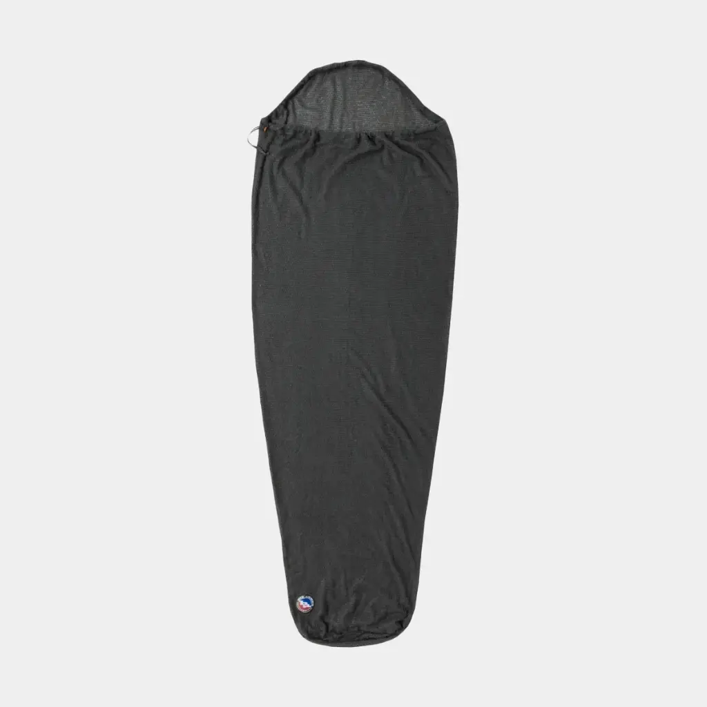 Alpha Direct Fleece Sleeping Bag Liner Regular Asphalt