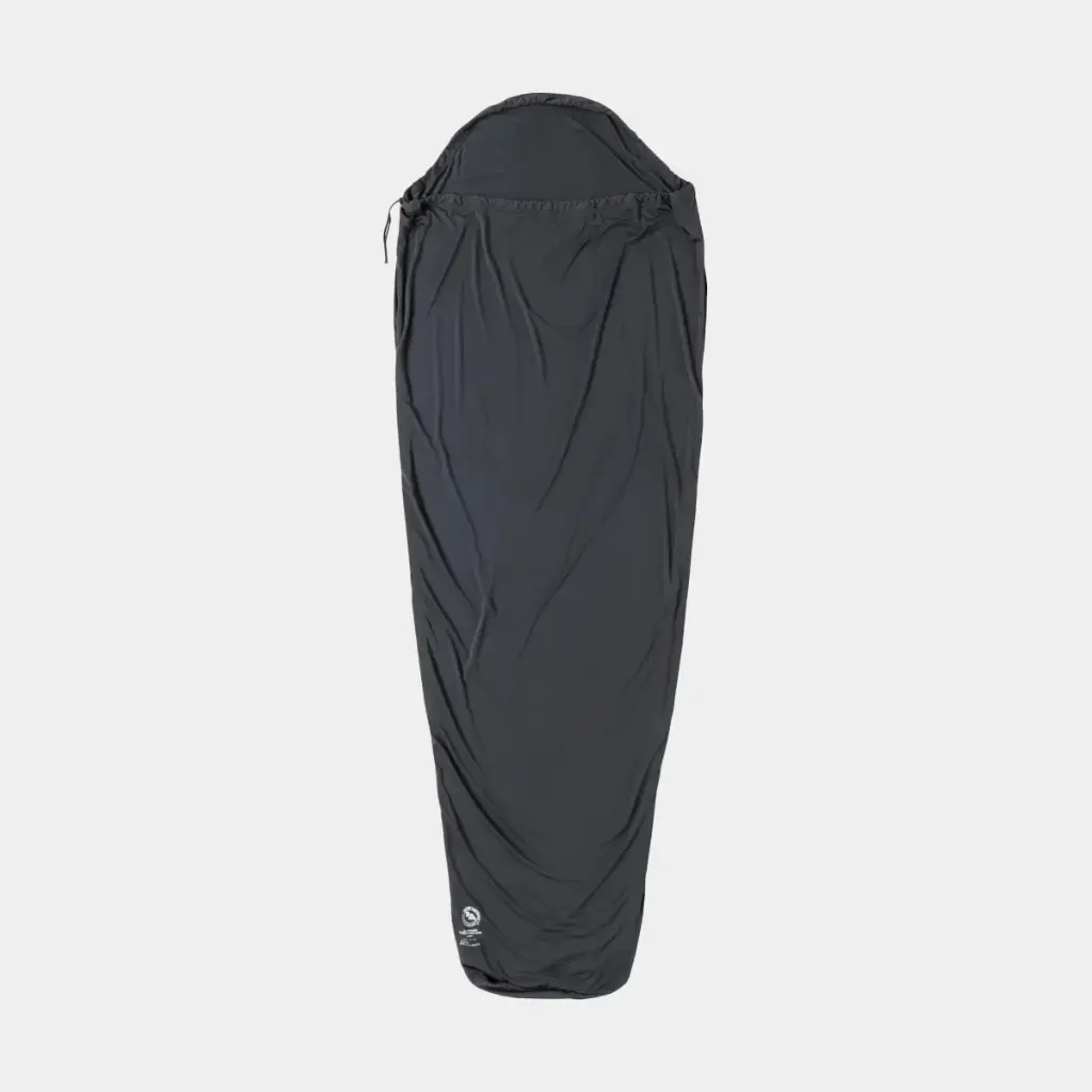 UL Recovery Sleeping Bag Liner Regular Asphalt
