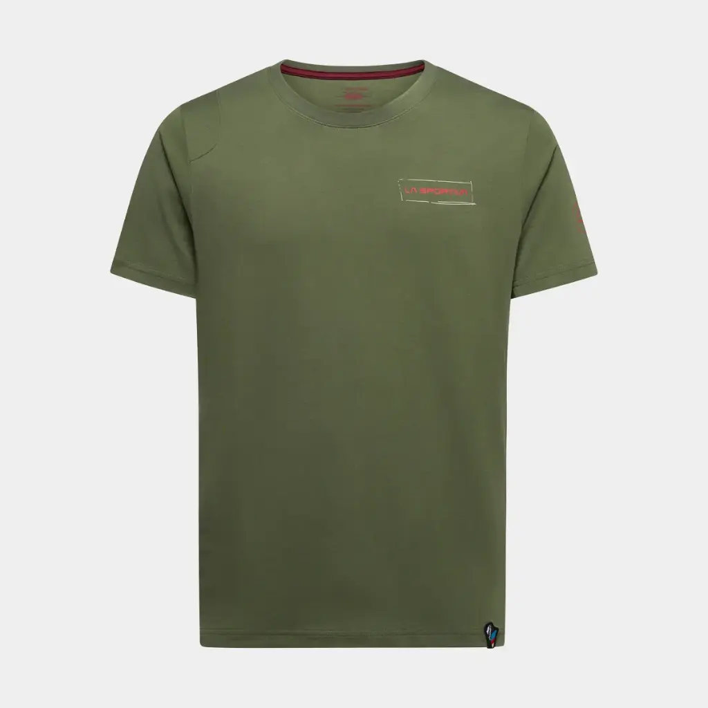 Mantra T-Shirt Cypress / Mountain Red