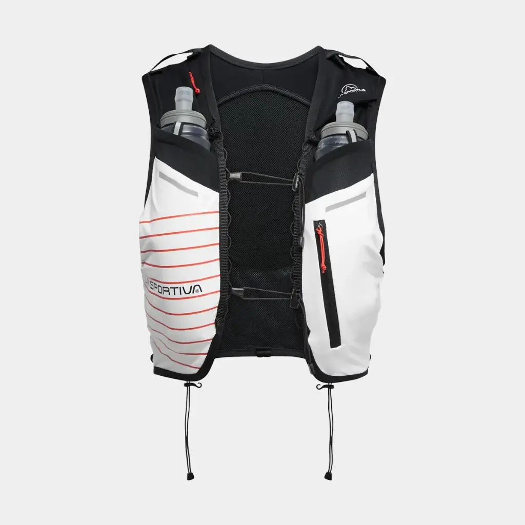 Trail Vest 5L White / Cherry Tomato