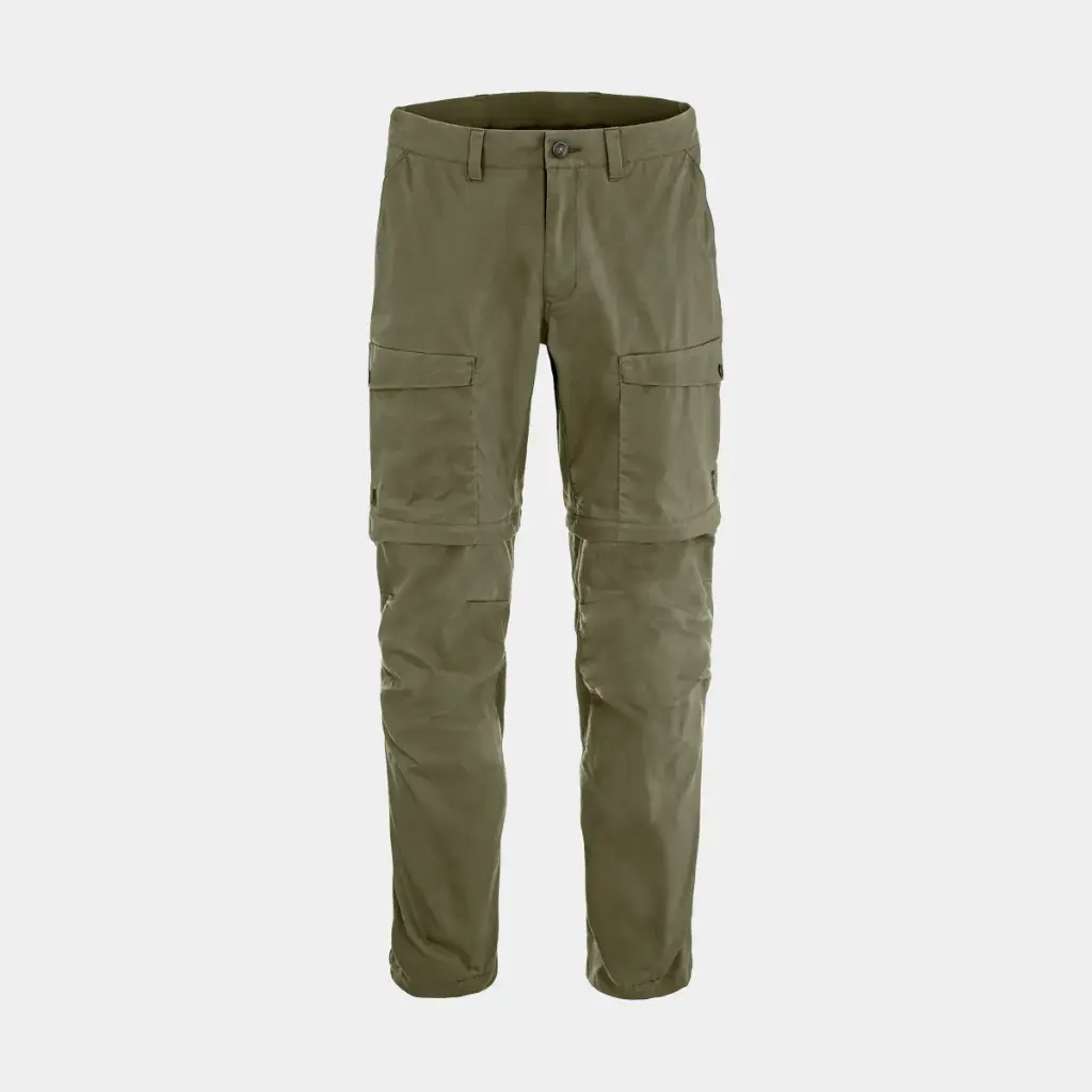 Abisko Hybrid Trail Zip-Off Pants Laurel Green