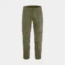 Abisko Hybrid Trail Zip-Off Pants Laurel Green