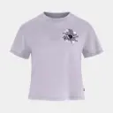 Fjällblomster Logo T-shirt Women Lavender Mist