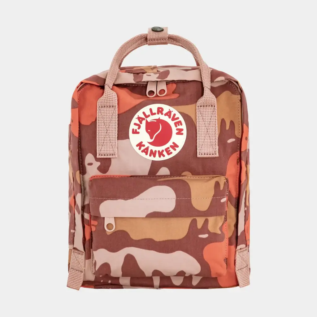 Kånken Graphics Mini Chalk Rose / Hidden Animals